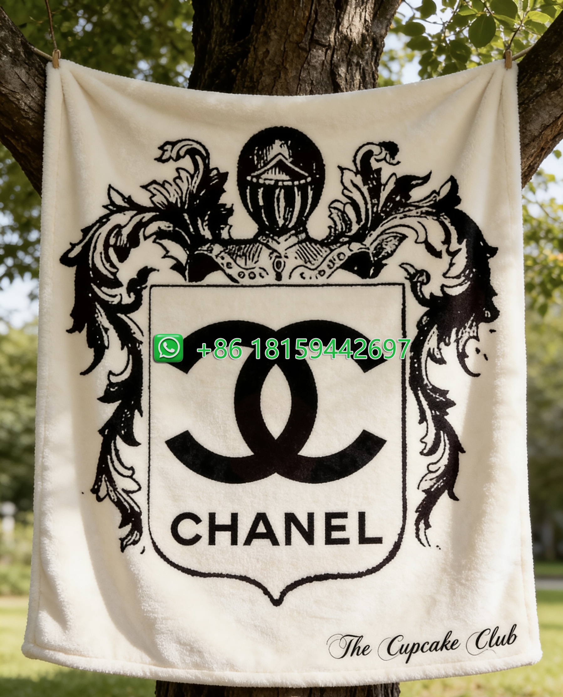 Chanel Throw Blankets